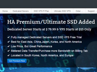 netdedi：$15/月/1GB内存/10GB SSD空间/500GB流量/KVM/韩国