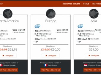 OneProvider i3-530/4G/2*1TB 法国独立服务器 €10