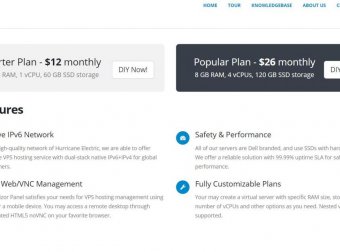 EHVPS – $4.8/mo KVM 1核 4G 60G 6T 100M 弗里蒙特