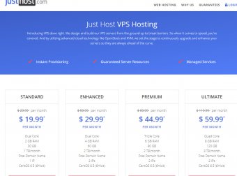 justhost – $19.99 openstack云 稳定建站 美国