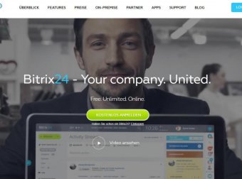 Bitrix24 – 100GB的免费在线存储