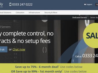 simplyhosting – 英国 独立服务器 E3-1220 v6/4G/1TB £7.50 /月