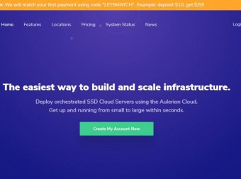 aulerion – KVM 全球12数据中心 限时充值翻倍