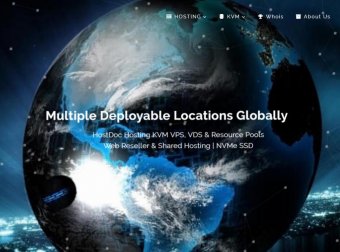 HostDoc – 圣诞优惠 特价KVM 新加坡 达拉斯