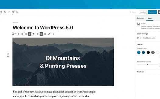 WordPress5.0禁用新有Gutenberg编辑器