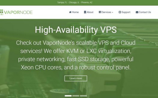 Vapornode – 佛罗里达KVM 3刀/月起
