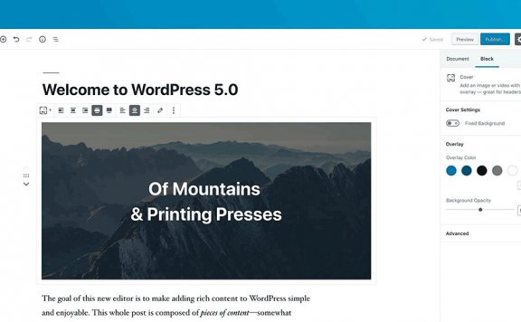 WordPress5.0禁用新有Gutenberg编辑器