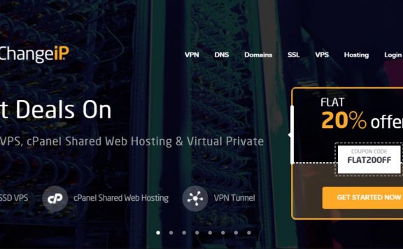 ChangeIP – 黑五 KVM 不限流量 4机房可远 15.6刀/年起