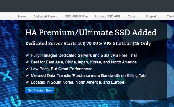 netdedi：$15/月/1GB内存/10GB SSD空间/500GB流量/KVM/韩国