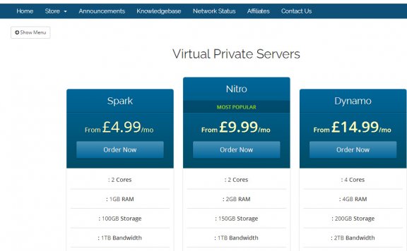 ServerViking英国2核2G/200G大硬盘/1Gbps/2TB/KVM/5镑/月
