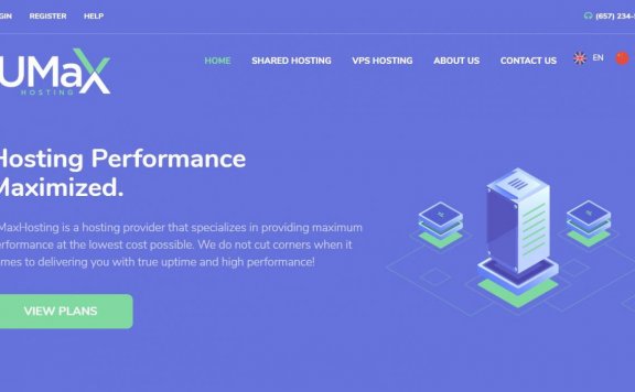 UMaxHosting:$3.5/月/1GB内存/30GB空间/3TB流量/Windows/洛杉矶