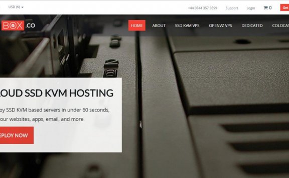 VMBox.Co – $20/年  免费WildCard SSL 荷兰 洛杉矶 凤凰城