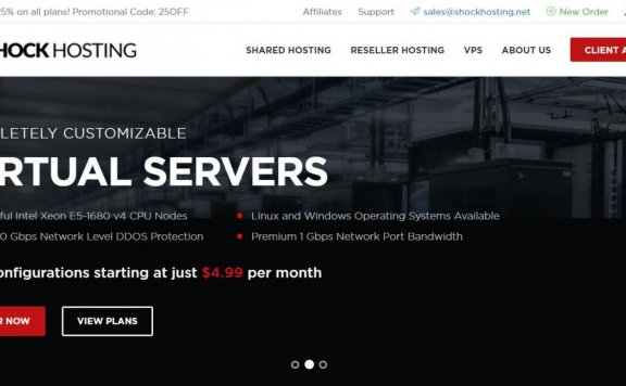 ShockHosting:洛杉矶 KVM 1G 20G硬盘 1TB流量 月付3.74美元
