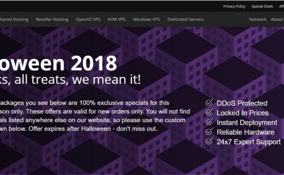AlphaRacks – 万圣节限时促销 8刀/年起 Windows VPS