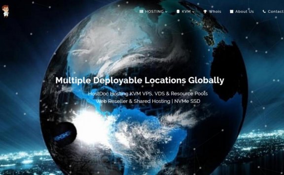 HostDoc – 黑五 新加坡VPS 不限流量 £34.99/年起 DDoS防护 快照 备份