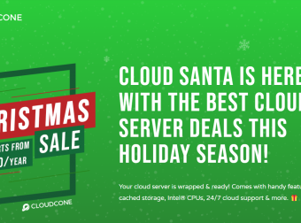 Cloudcone – 圣诞促销 洛杉矶KVM 支付宝 年付9.5刀起